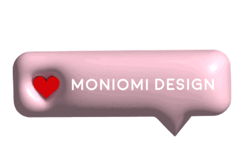 Design Love Sticker by moniomidesign