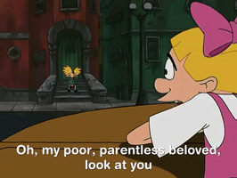 hey arnold nicksplat GIF