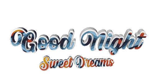 Good Night 3D Sticker