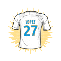 jersey om Sticker by Olympique de Marseille