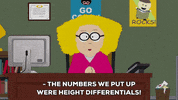 mad principal victoria GIF by South Park 