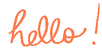 claireiglesias hello hi colorful lettering Sticker