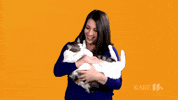 cat lady kare 11 sunrise GIF