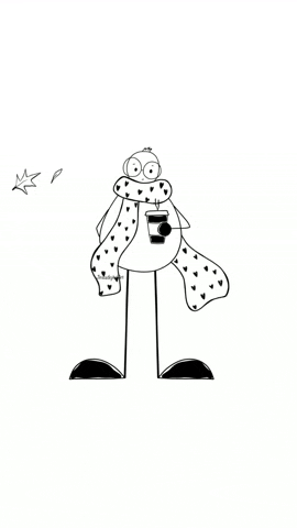 JindaibrahimArt giphyupload coffee fall GIF