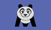 Work Out Panda GIF by Micah Buzan