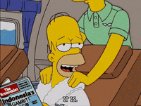 relaxed homer simpson GIF