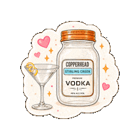 North Bay Love Sticker by CopperheadDistillery