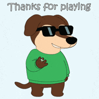 Playing Cool Dog GIF by ChesterAbstract