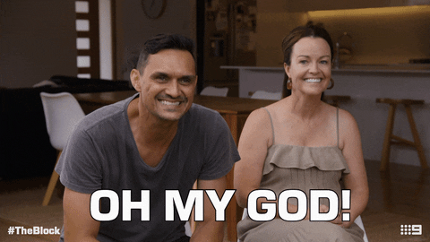 Oh My God Andy GIF by The Block