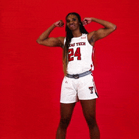 Taylah Thomas GIF by Texas Tech Women's Basketball