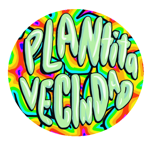 Vecindad Plantita Sticker