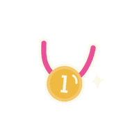 asrvitality gold winner good job medal Sticker