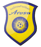 ArosaSwiss football winter switzerland arosa Sticker