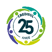 25Anos Sticker by Sicoob Credisul