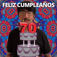 ¡Feliz 70.º cumpleaños!