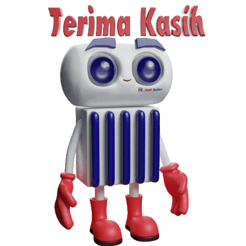 3D Thank You Sticker