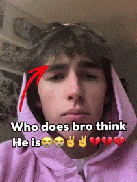 Who Does Bro Think He Is GIF