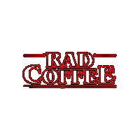 Stranger Things Sticker by Rad Coffee