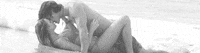 black and white love GIF
