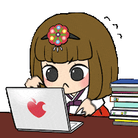 Working From Home Sticker by knto