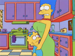 the simpsons television GIF