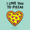 I Love You Food GIF by Carawrrr