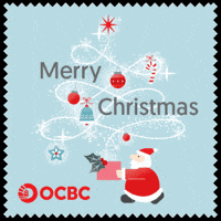 Santa GIF by OCBC Bank