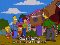 homer simpson aftermath GIF