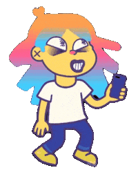 Rock Cellphone Sticker