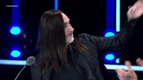 Live Show Reaction GIF by X Factor Italia