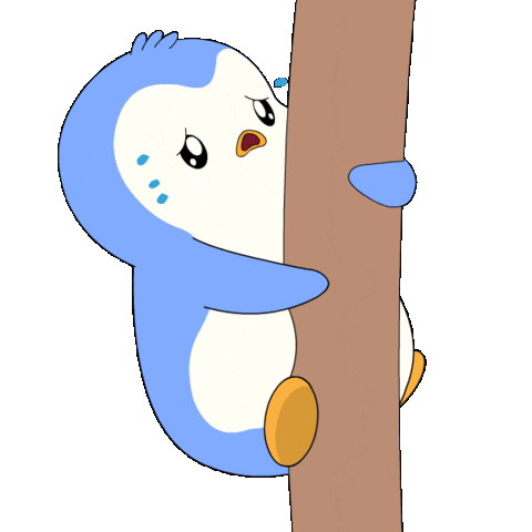 You Got This Never Give Up Sticker by Pudgy Penguins