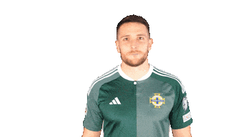 Conor Washington Yes Sticker by Northern Ireland