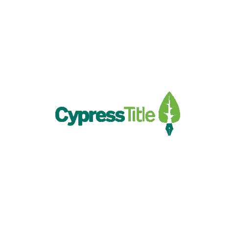 cypresstitle giphyupload real estate closing cypress Sticker