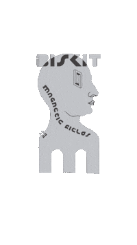 Spacebiskit biskit magneticfields spacebiskit magneticfieldsfestival Sticker