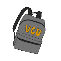 Backpack Vcu Sticker by Virginia Commonwealth University