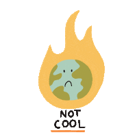 Fire Earth Sticker