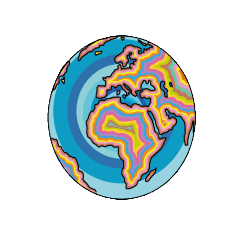 World Welt Sticker