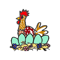 Huhn Sticker
