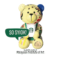 Local Artist Bearista Sticker by Starbucks Malaysia
