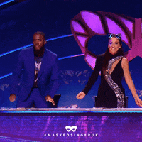 Davina Mccall Lol GIF by The Masked Singer UK & The Masked Dancer UK