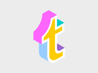 Loop Font GIF