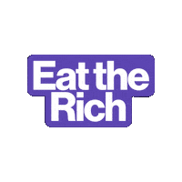 Tax The Rich Sticker by Rosa-Luxemburg-Stiftung