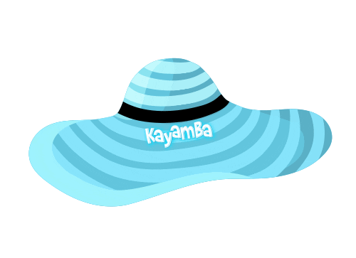 Summer Hat Sticker by KAYAMBA, FRUIT FRESH & FUN !