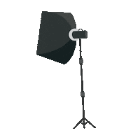 GevenMedia flash lamp fotografie flashlight Sticker