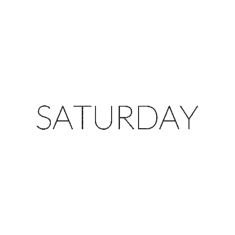 day saturday Sticker by Jennifer Fisher