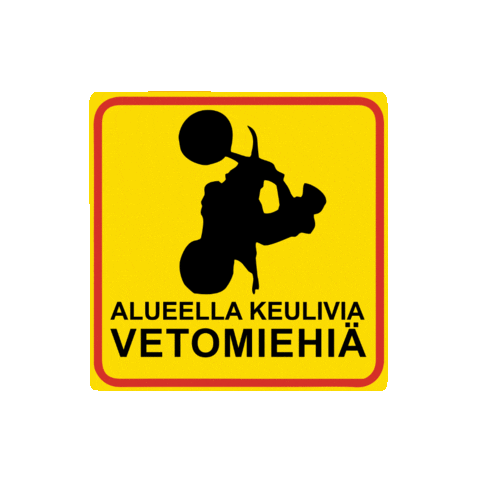 stuntfreaksteam wheelie freeride supermoto supermotard Sticker