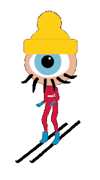 Eye Love Sticker by Stichting Melanoom