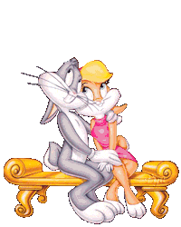 looney tunes love Sticker