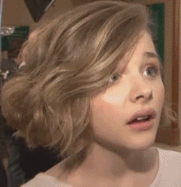 confused chloe grace moretz GIF