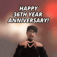 36 Year Anniversary GIF